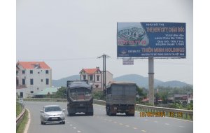 Công ty Song Thành Công hoàn thành QC BĐS Thiên Minh tại Quốc lộ 18 - Phả Lại, Bắc Ninh