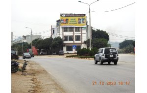 Công ty Song Thành Công hoàn thành QC Hoàng Phúc tại ngã ba Cò Nòi, Sơn La