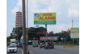 Công ty Song Thành Công hoàn thành QC nhôm Alanmi tại QL 51, Long Thành Đồng Nai