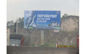 Công ty Song Thành Công hoàn thành QC Hòa Phát tại Quốc lộ 1A - Thanh Hóa