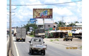 Công ty Song Thành Công hoàn thành QC Bia Sài Gòn tại đường dẫn CT Sài Gòn - Trung Lương
