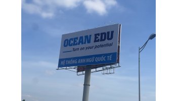 Công ty Song Thành Công hoàn thành QC Ocean Edu tại CT Hà Nội - Bắc Giang