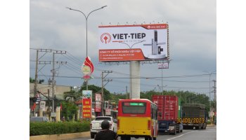 Công ty Song Thành Công hoàn thành QC Khóa Việt Tiệp tại QL 13, Bình Phước