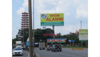 Công ty Song Thành Công hoàn thành QC nhôm Alanmi tại QL 51, Long Thành Đồng Nai