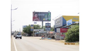 Công ty Song Thành Công hoàn thành QC Bia Sài Gòn tại đường dẫn CT Trung Lương, Tiền Giang 