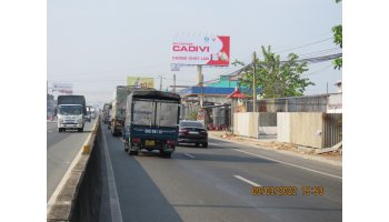 Công ty Song Thành Công hoàn thành QC Cadivi tại Quốc lộ 1A - Cầu Mỹ Thuận, Tiền Giang