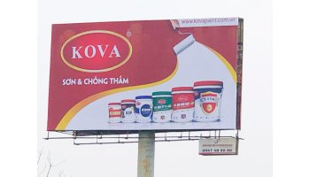 Công ty Song Thành Công hoàn thành QC Sơn Kova tại Pháp Vân - Cầu Giẽ, Hà Nội