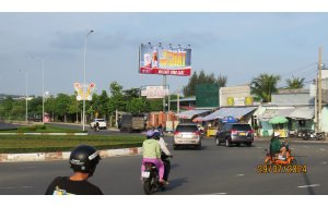 Công ty Song Thành Công hoàn thành QC Bia Sài Gòn tại vòng xoay Phú Hài, Phan Thiết