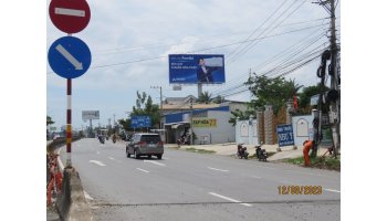 Công ty Song Thành Công hoàn thành QC Hòa Phát tại QL1A, Phan Thiết - Bình Thuận