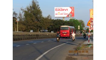 Công ty Song Thành Công hoàn thành bảng QC Cadivi tại Phan Thiết